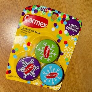 NIP Carmex - Limited Edition Classic Lip Balm, Trio Set